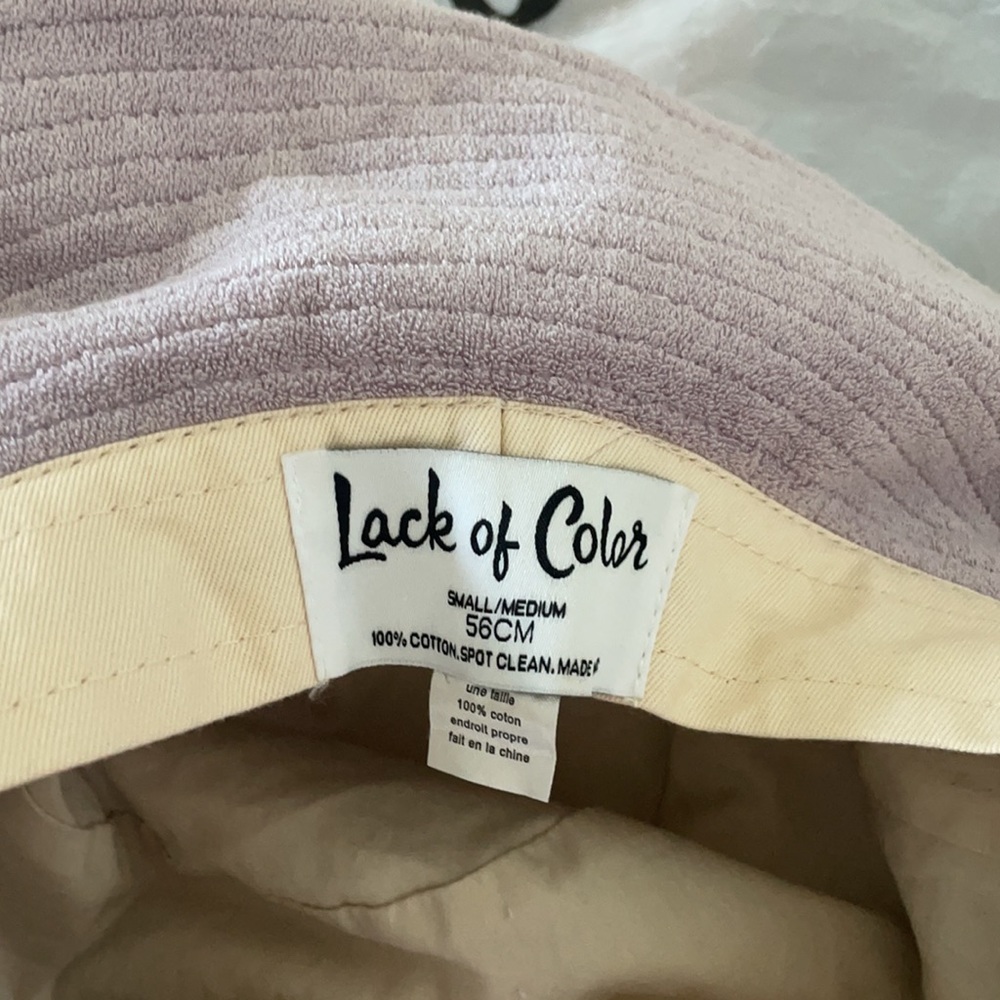 Lack Of Color Wave Terry Bucket Hat In Lavender - image 6